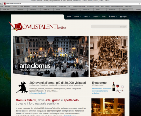 Domus Talenti Site Redesign